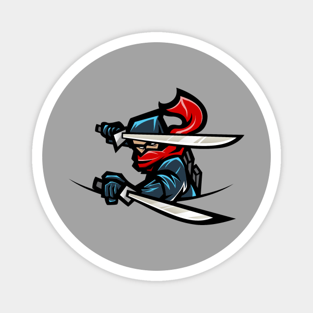 Ninja Magnet by Wavey's